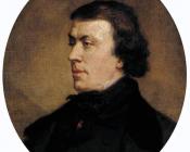 托马斯库图尔 - Portrait of Philip Ricord